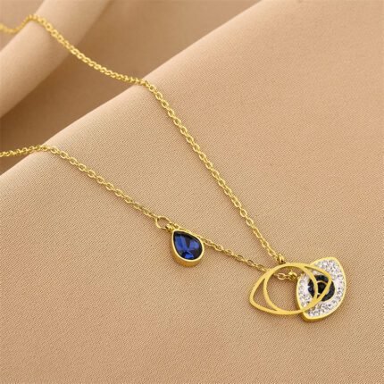Evil Eye Gold Plated Necklace