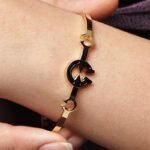 Gold-Tone Interlocking G Motif Bracelet