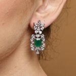 Buy Royal Green Necklace and Earring Set